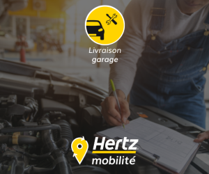 Livraison garage Hertz NC Livraison reprise au garage 7J/7